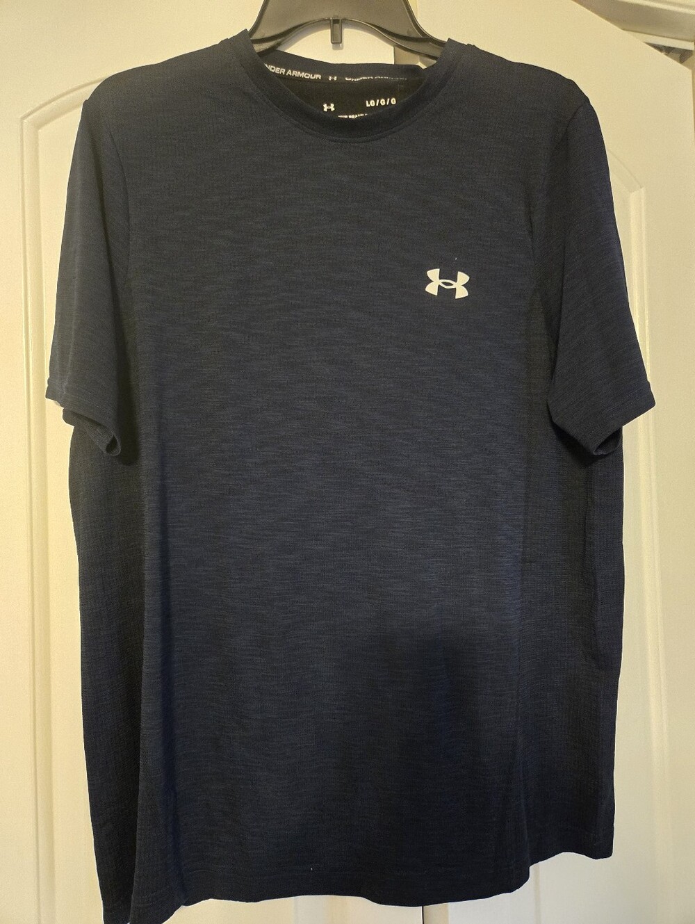 Under Armour Men's Short Sleeve Performance Tee - Dark Blue with White Logo